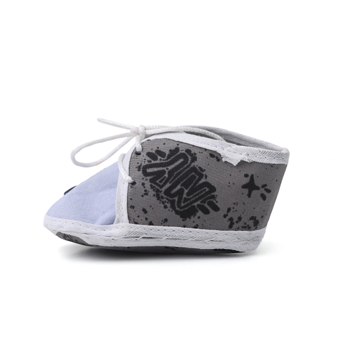 Newborn Cotton Shoes Box - Grey, Newborn Caps, Shoes & Socks, Chase Value, Chase Value