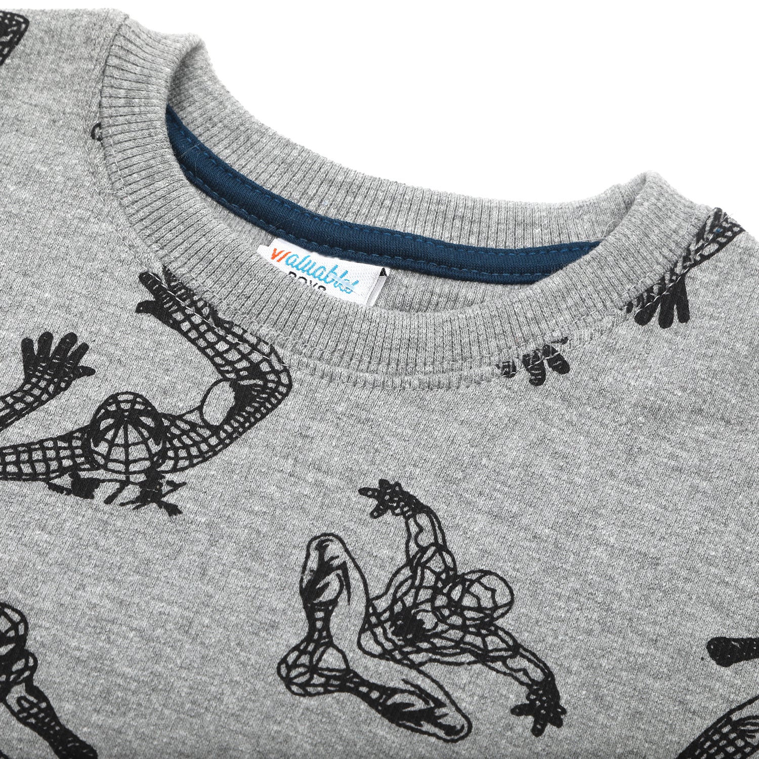 Boys Full Sleeves SweatShirt - Ash Grey, Boys Hoodies & Sweat Shirts, Chase Value, Chase Value