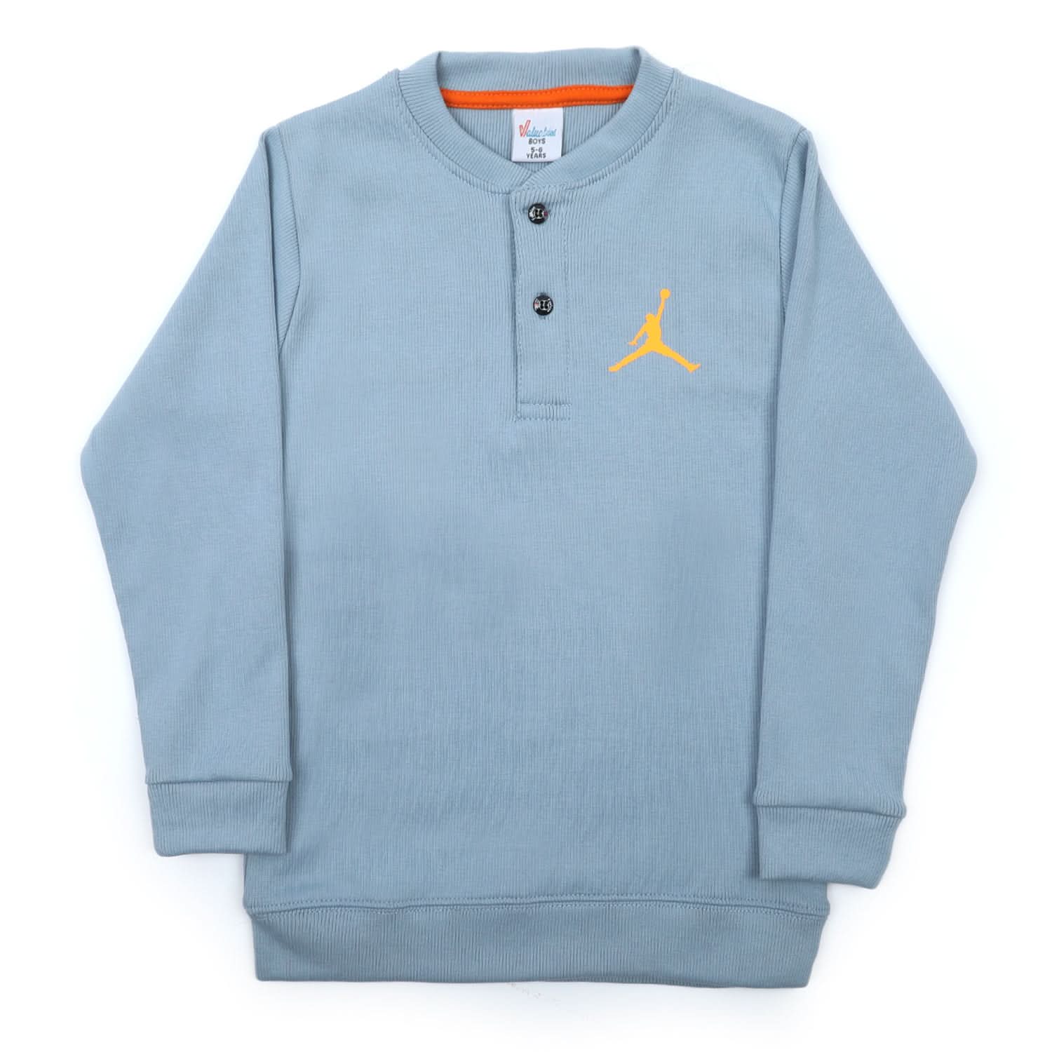 Boys Full Sleeves SweatShirt - Light Blue, Boys Hoodies & Sweat Shirts, Chase Value, Chase Value