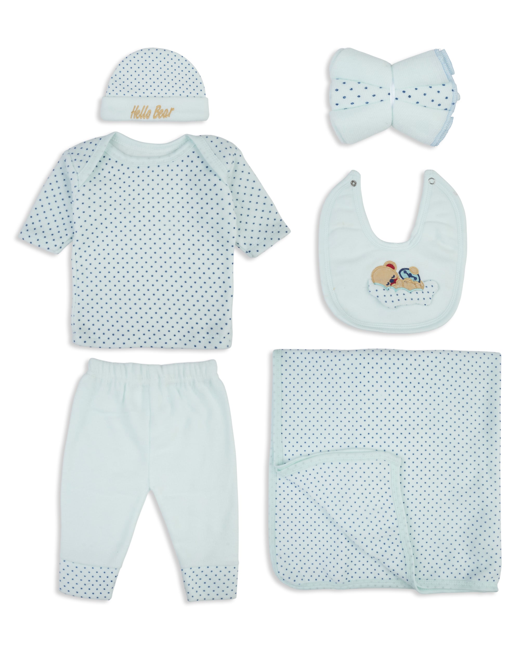 Newborn 9-Piece Hanger Set – Cloud, Newborn Gift Set, Chase Value, Chase Value