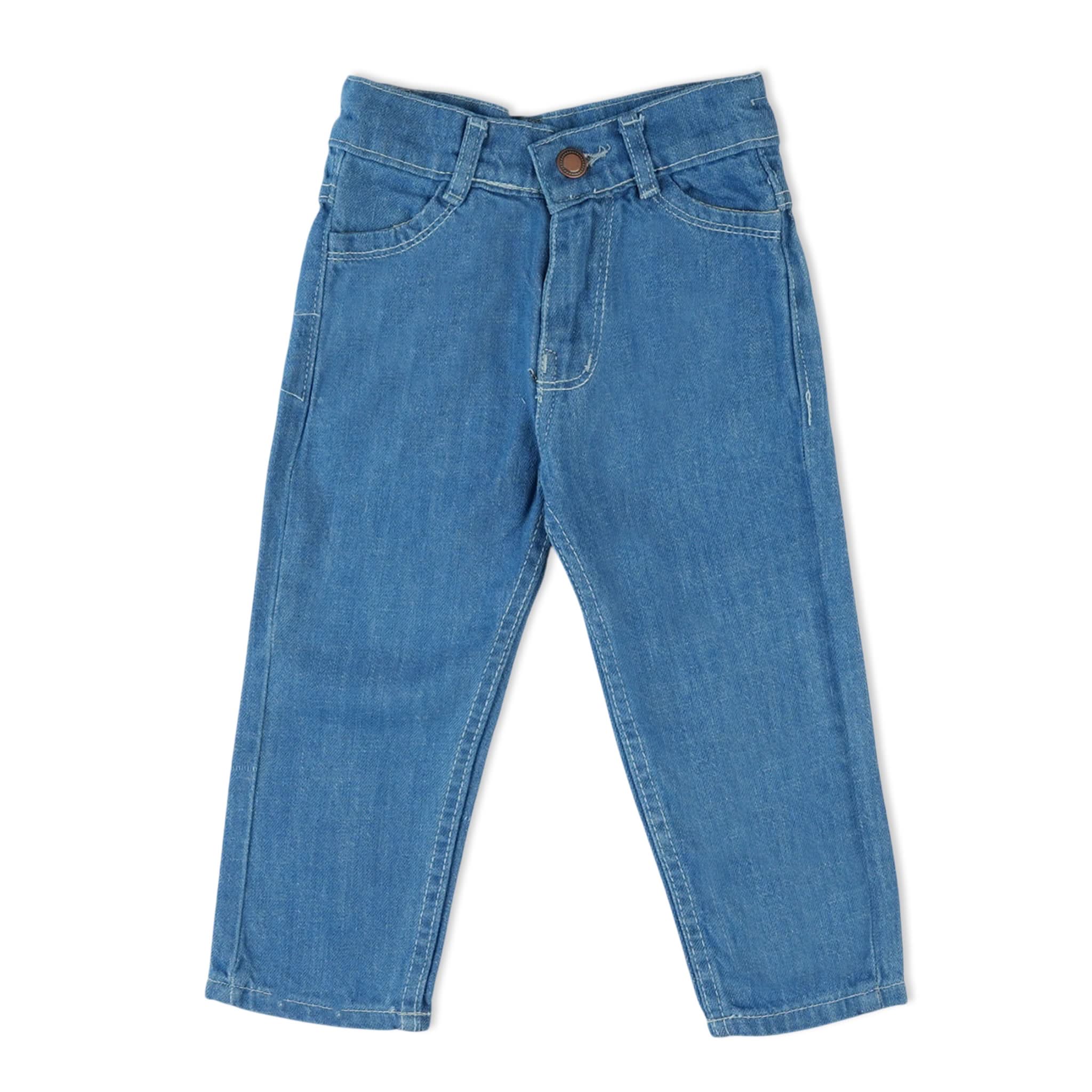 Girls Denim Pant - Light Blue, Girls Pants & Capri, Chase Value, Chase Value