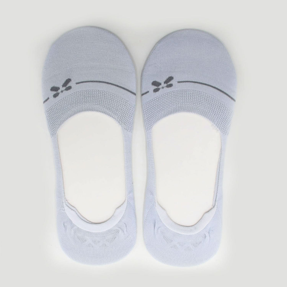 Women's 2Pc Loafer Socks - Light Blue, Women Socks Stocking & Gloves, Chase Value, Chase Value