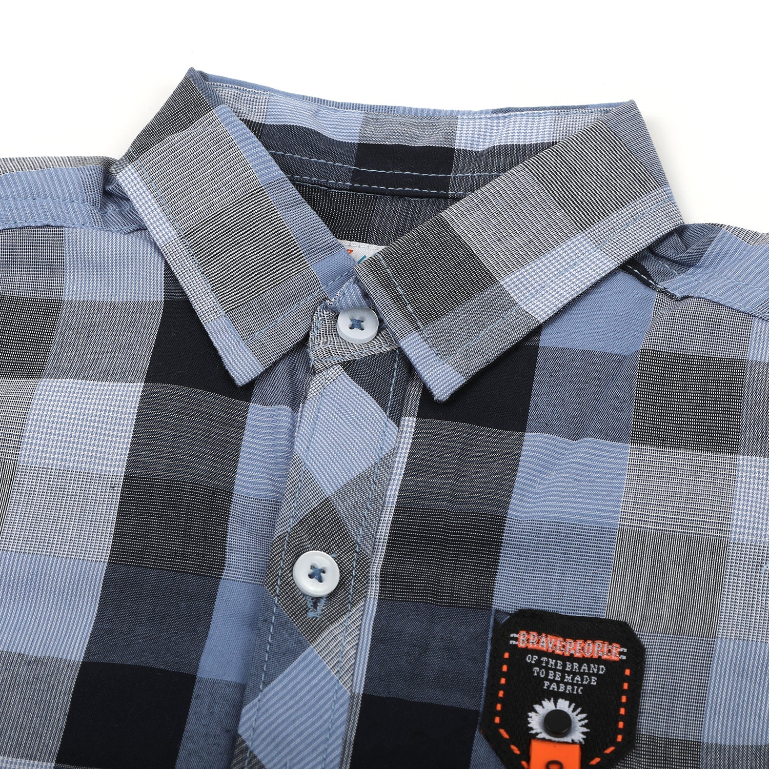 Boys Half Sleeves Causal Shirt - Light Blue, Boys Shirts, Chase Value, Chase Value