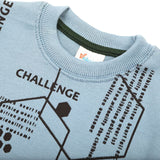 Boys Full Sleeves SweatShirt - Light Blue, Boys Hoodies & Sweat Shirts, Chase Value, Chase Value