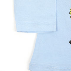 Girls Full Sleeves T-Shirt - Light Blue
