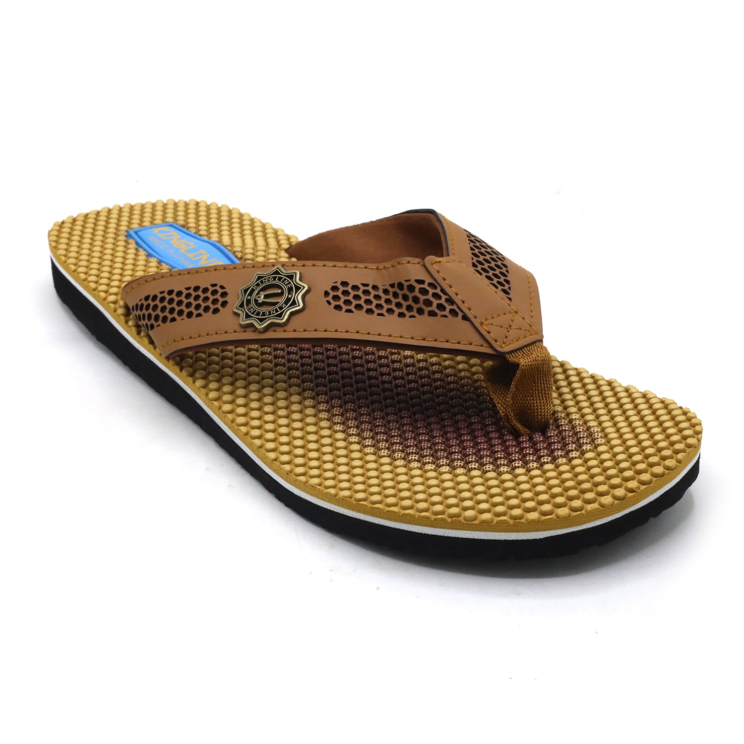 Men's Flip Flop - Light Brown, Men's Slippers, Chase Value, Chase Value