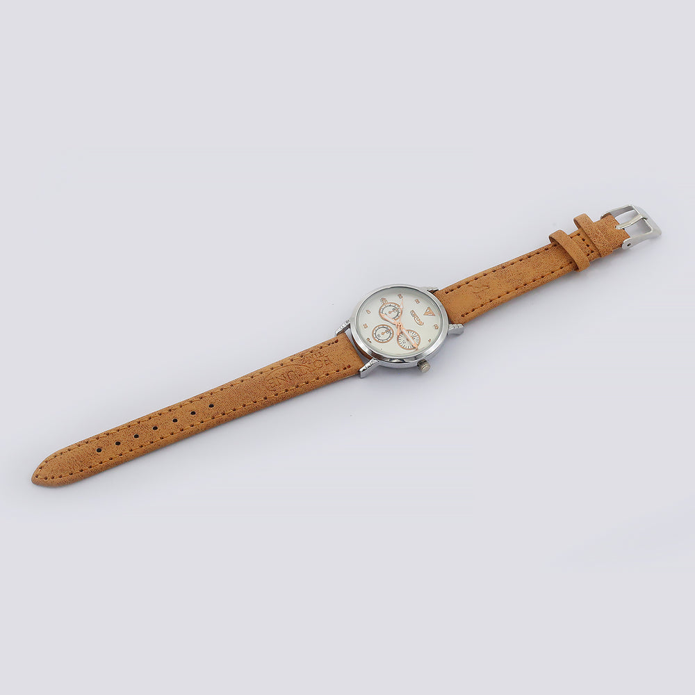 Women's Leather Strip Watch - A, Women Watches, Chase Value, Chase Value