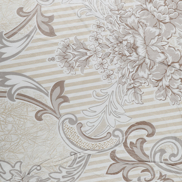 Dinning Table Cover Oval 6pcs - Light Brown