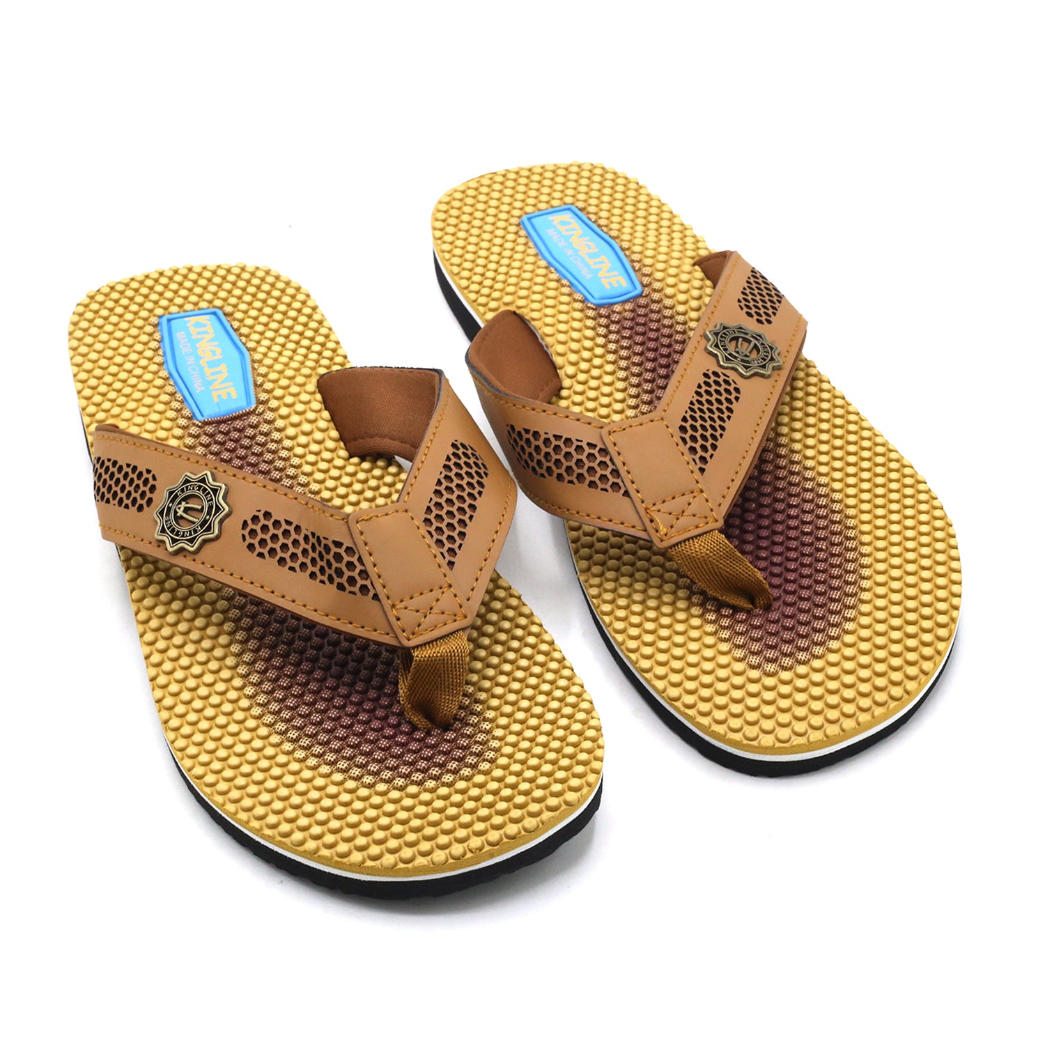 Men's Flip Flop - Light Brown, Men's Slippers, Chase Value, Chase Value