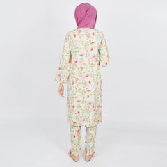 Women's Linen Co-Ord Set - Light Fawn