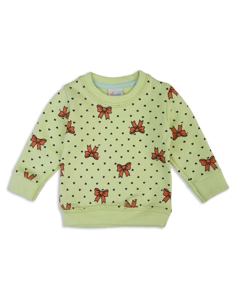 Valuables Newborn Girls Sweat Shirt, Newborn Girls Winterwear, Chase Value, Chase Value