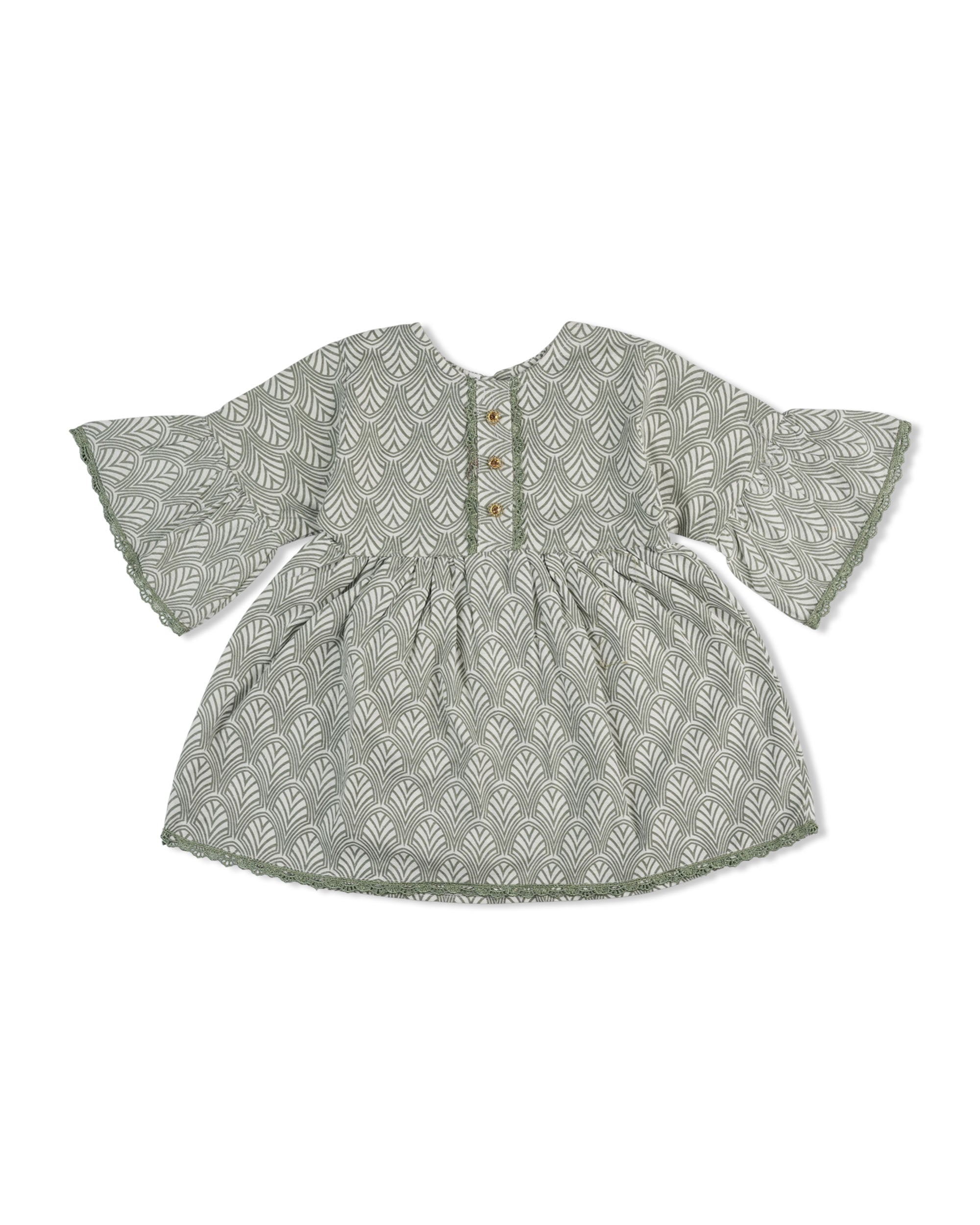 Girls Frock - Light Green, Girls Frocks, Chase Value, Chase Value