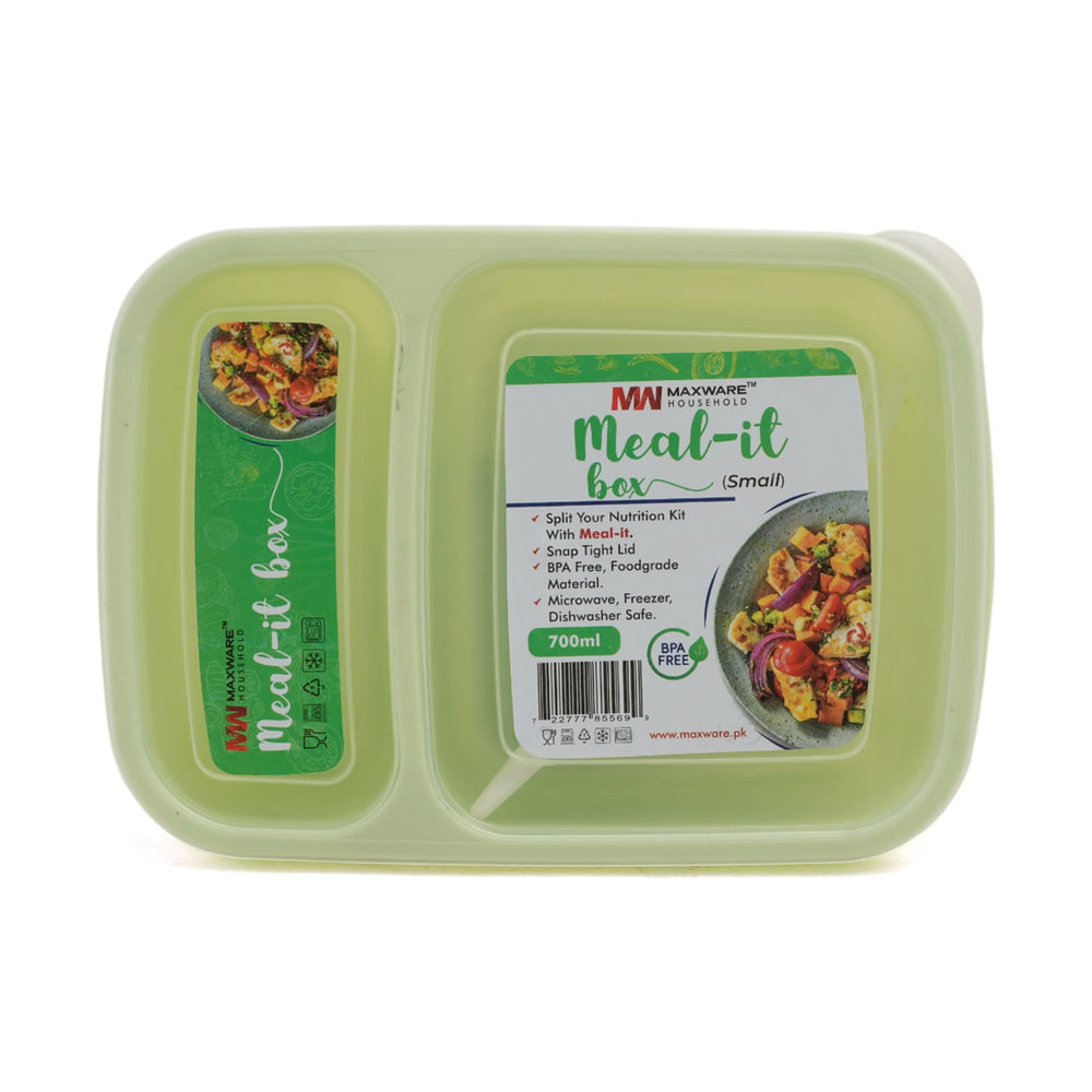 Max Ware Meal It Box Small - Light Green, Tiffin Boxes & Bottles, Chase Value, Chase Value