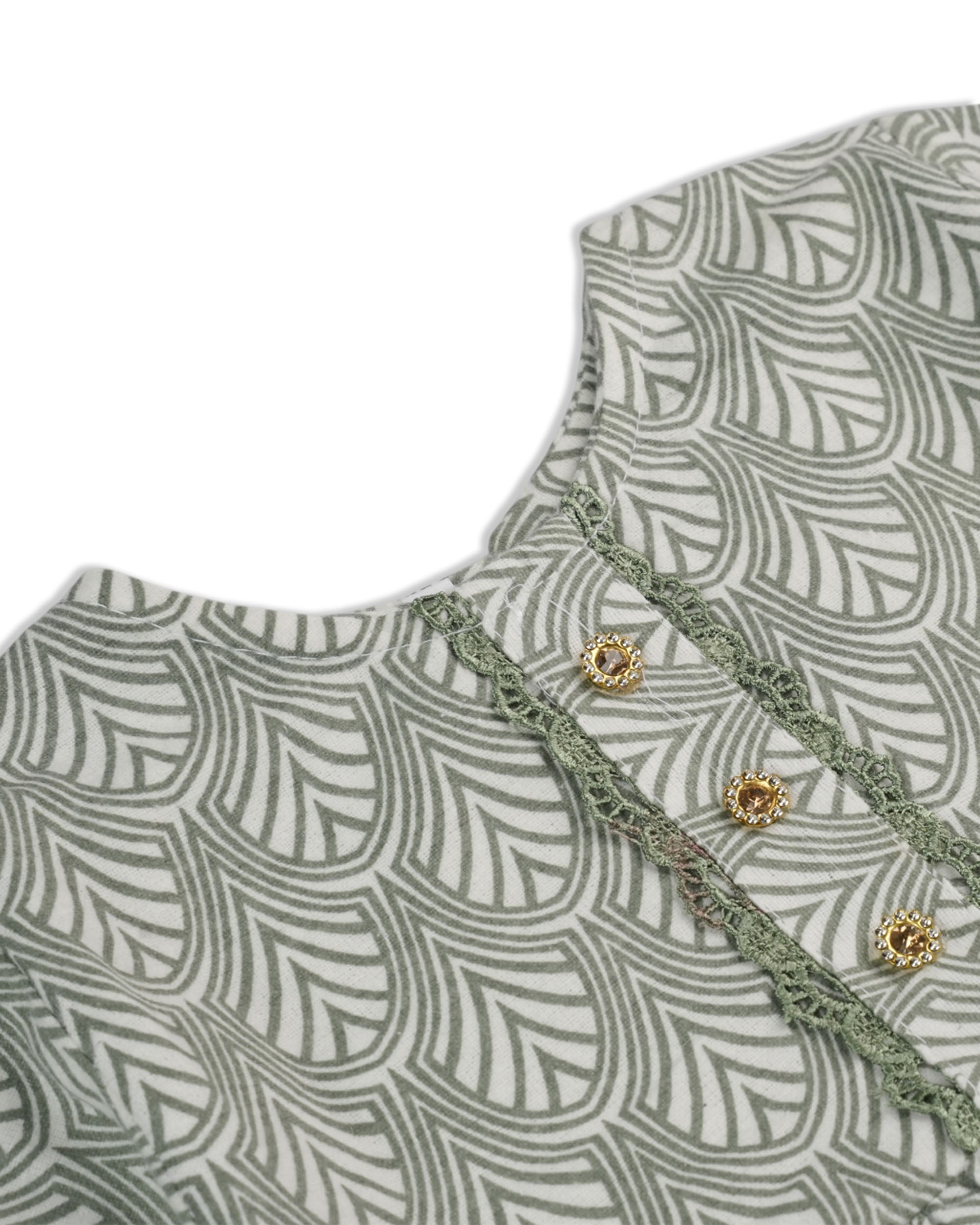 Girls Frock - Light Green, Girls Frocks, Chase Value, Chase Value