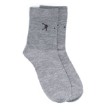 Men's Long Ankle Socks - Light Grey, Men's Socks, Chase Value, Chase Value