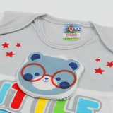 Newborn Boys Half Sleeves Suit - Light Grey, Newborn Boys Sets & Suits, Chase Value, Chase Value