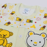 Newborn Boys Half Sleeves Suit - Lemon, Newborn Boys Sets & Suits, Chase Value, Chase Value