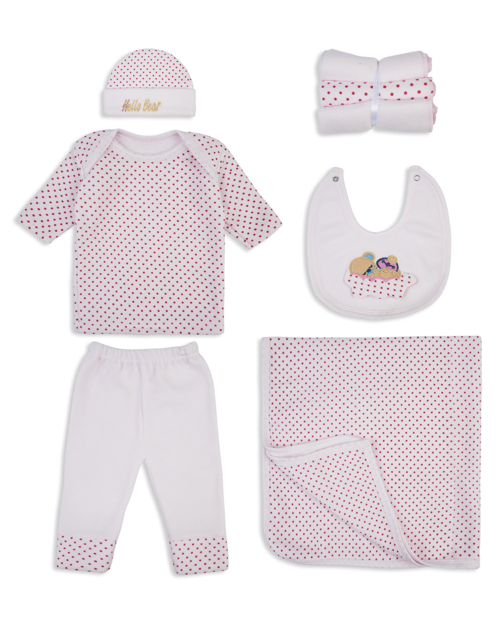 Newborn 9-Piece Hanger Set – Cloud, Newborn Gift Set, Chase Value, Chase Value