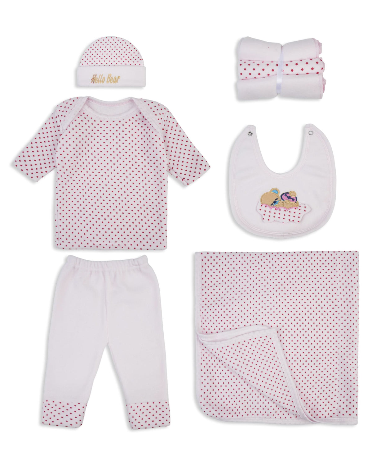 Newborn 9-Piece Hanger Set – Cloud, Newborn Gift Set, Chase Value, Chase Value