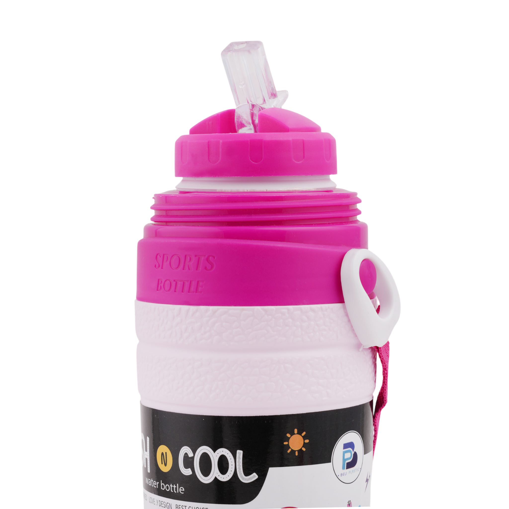 Belli Plastic Fresh & Cool Bottle Medium, Water Bottle, Chase Value, Chase Value