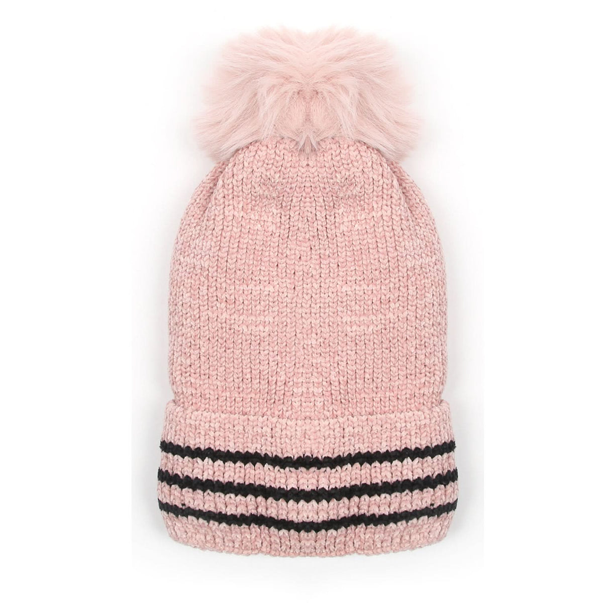 Women's Woolen cap - Light Pink, Women's Cap & Other Accessories, Chase Value, Chase Value