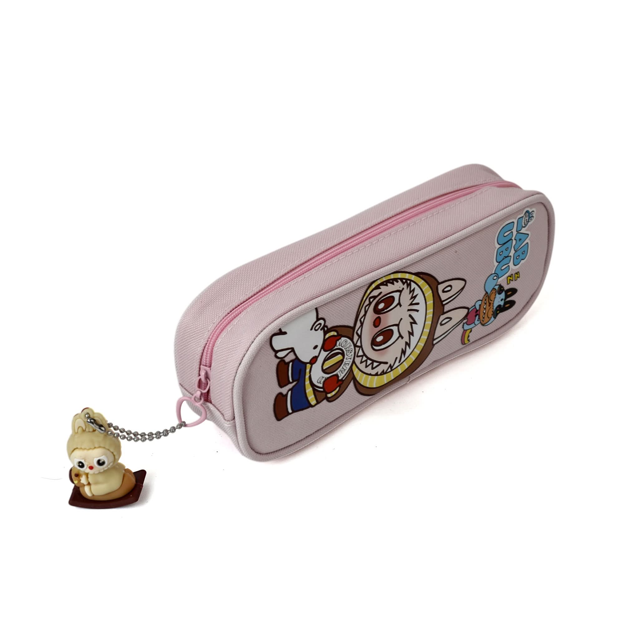 Labubu Pencil Pouch – Zipper Pouch with Printed Character Design, Stationery Pouch & Box, Chase Value, Chase Value