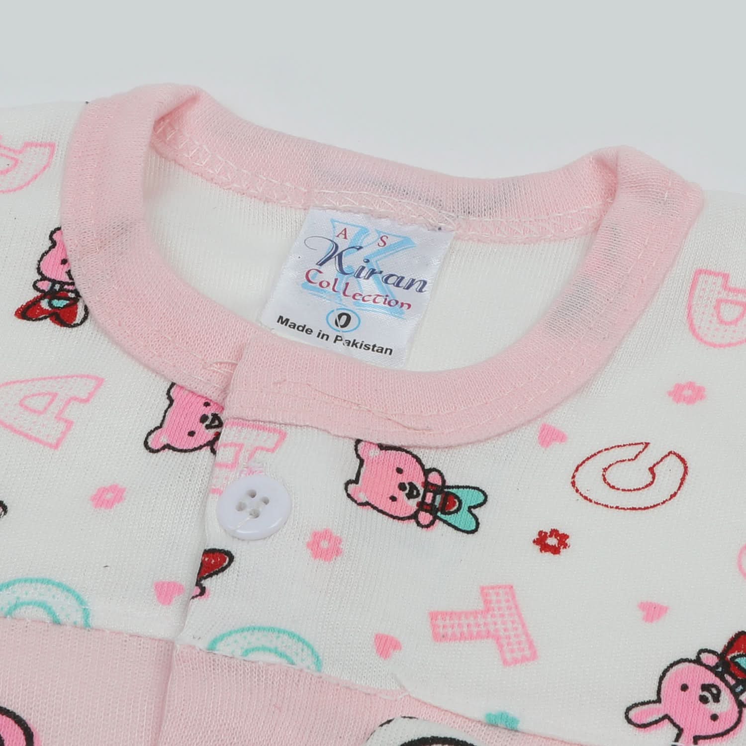 Newborn Boys Half Sleeves Suit - Light Pink, Newborn Boys Sets & Suits, Chase Value, Chase Value
