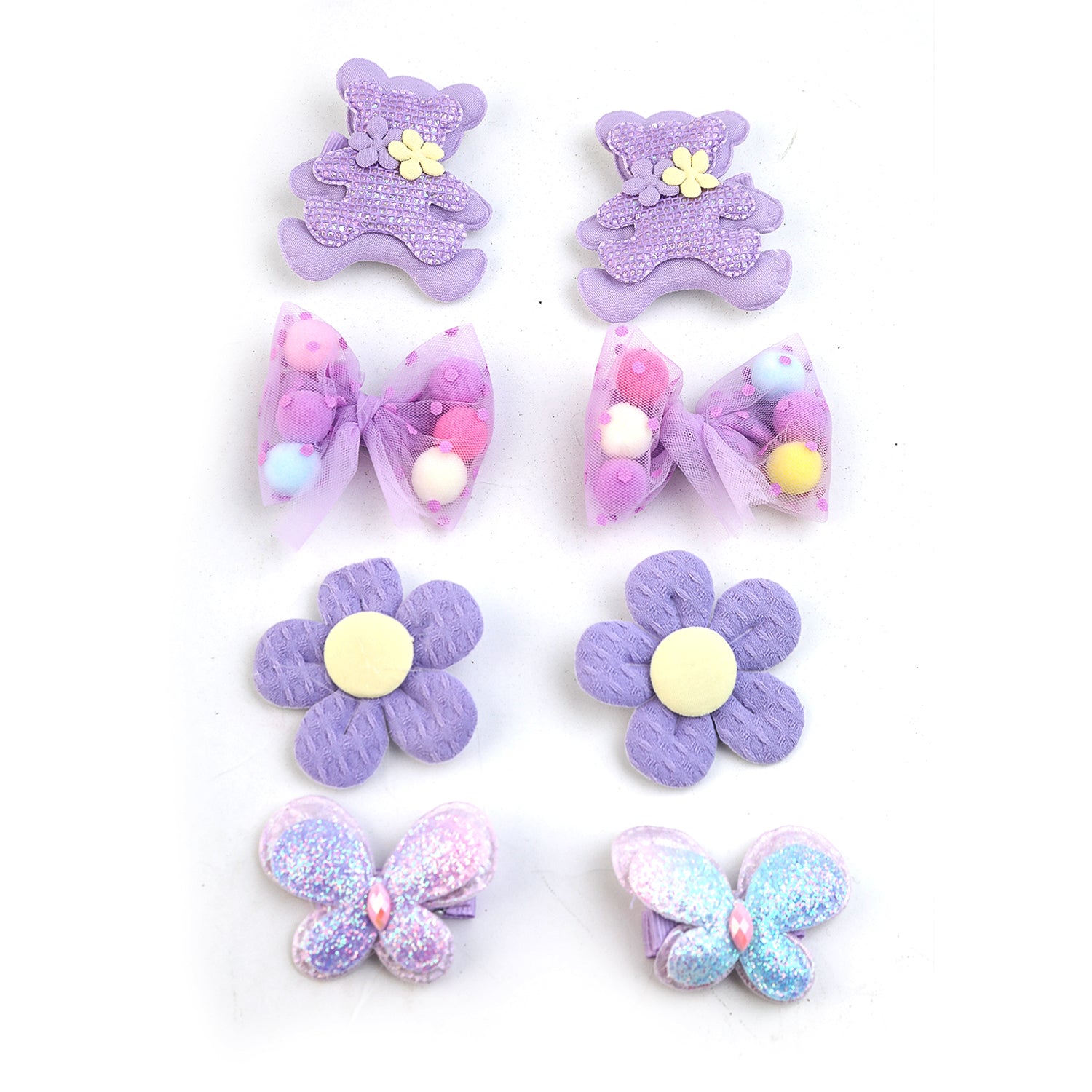 Girls Hair Pin Card Pack Of 6, Girls Hair Accessories, Chase Value, Chase Value