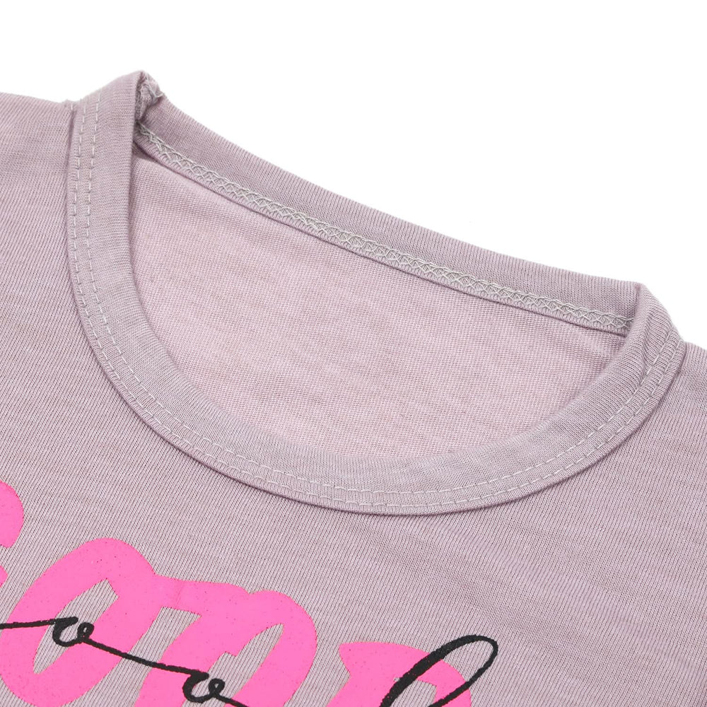 Girls Full Sleeves T-Shirt - Light Purple, Girls T-Shirts, Chase Value, Chase Value