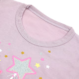 Girls Full Sleeves T-Shirt - Light Purple, Girls T-Shirts, Chase Value, Chase Value