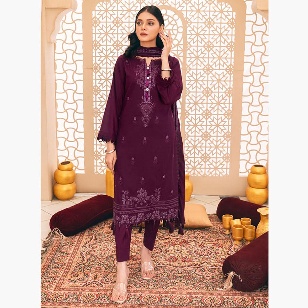 Al-Zohaib Sun Shine Cotton Printed Unstitched 3Pcs Suit - 2, Women, 3Pcs Shalwar Suit, Al-Zohaib Textiles, Chase Value