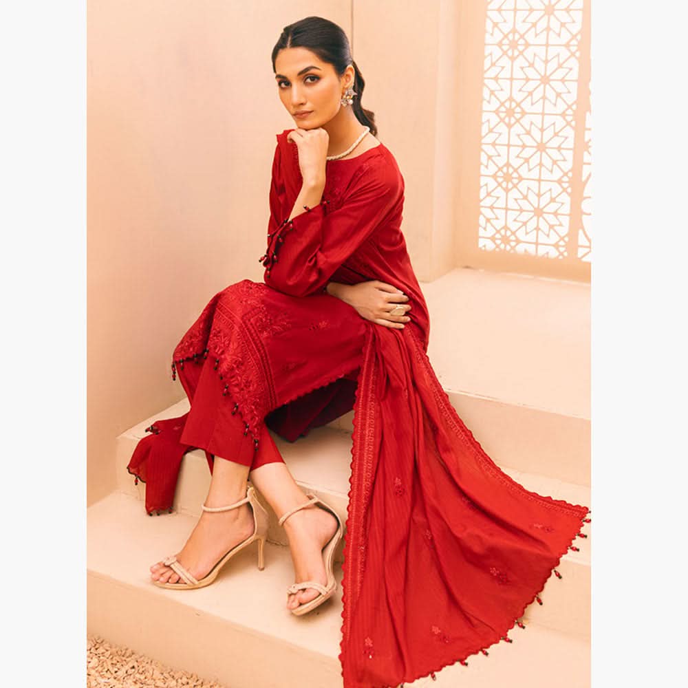 Al-Zohaib Sun Shine Cotton Printed Unstitched 3Pcs Suit - 9, Women, 3Pcs Shalwar Suit, Al-Zohaib Textiles, Chase Value
