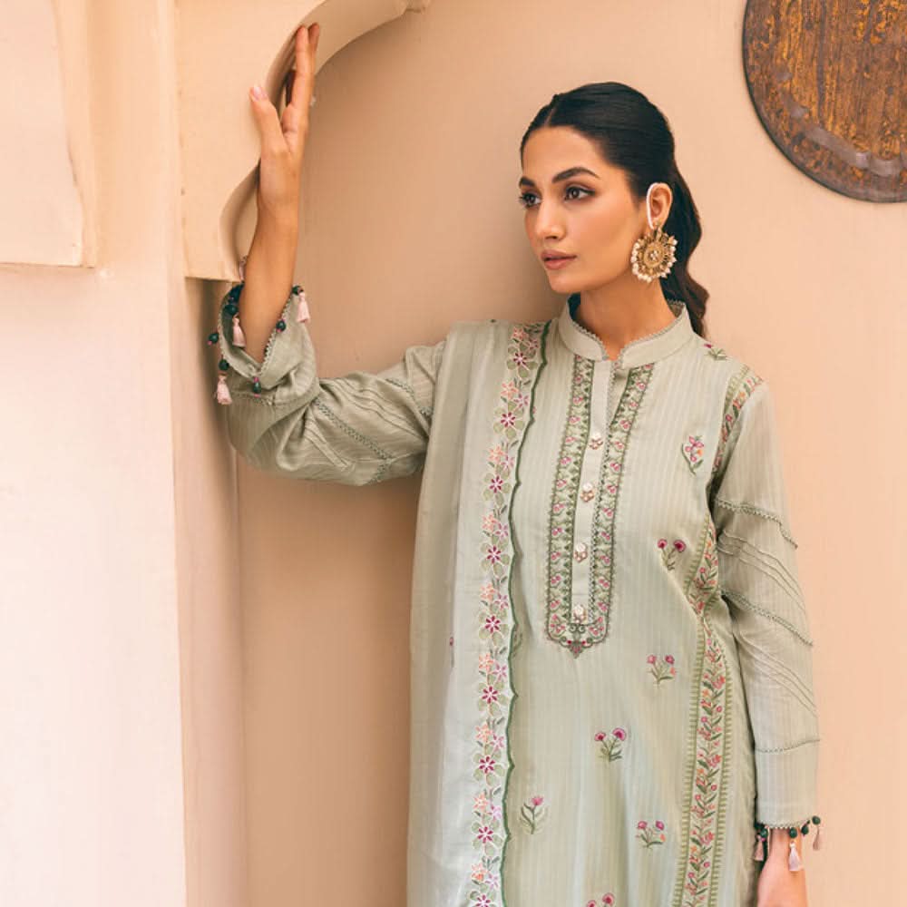 Al-Zohaib Sun Shine Cotton Printed Unstitched 3Pcs Suit - 11, Women, 3Pcs Shalwar Suit, Al-Zohaib Textiles, Chase Value