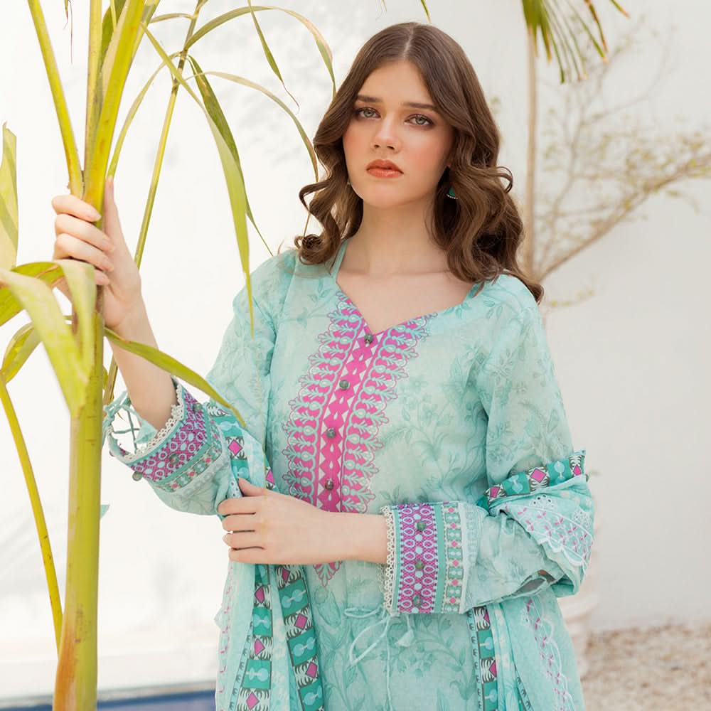 Al Zohaib Sun Shine Bliss Lawn Printed 3Pcs Unstitched Suit - 11, Women, 3Pcs Shalwar Suit, Al-Zohaib Textiles, Chase Value