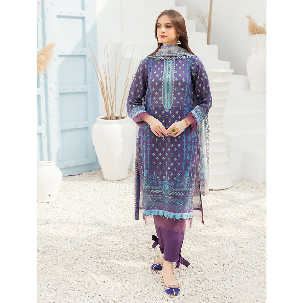 Al Zohaib Sun Shine Bliss Lawn Printed 3Pcs Unstitched Suit - 12, Women, 3Pcs Shalwar Suit, Al-Zohaib Textiles, Chase Value