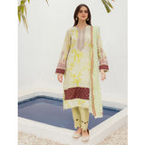 Al Zohaib Sun Shine Bliss Lawn Printed 3Pcs Unstitched Suit - 1, Women, 3Pcs Shalwar Suit, Al-Zohaib Textiles, Chase Value
