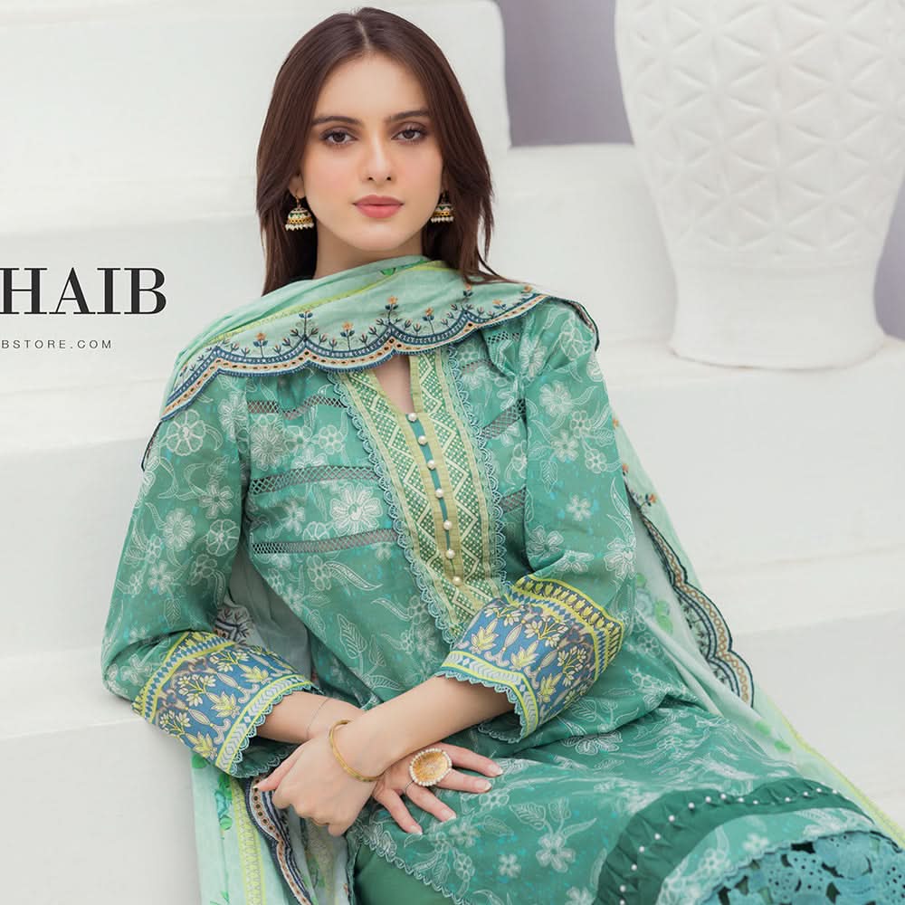 Al Zohaib Sun Shine Bliss Lawn Printed 3Pcs Unstitched Suit - 7, Women, 3Pcs Shalwar Suit, Al-Zohaib Textiles, Chase Value