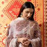 Al Zohaib Sun Shine Chikankari Lawn Printed Suit 3Pcs Unstitched Suit - 11, Women, 3Pcs Shalwar Suit, Al-Zohaib Textiles, Chase Value