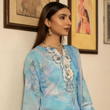 Al Zohaib Sun Shine Chikankari Lawn Printed Suit 3Pcs Unstitched Suit - 5, Women, 3Pcs Shalwar Suit, Al-Zohaib Textiles, Chase Value