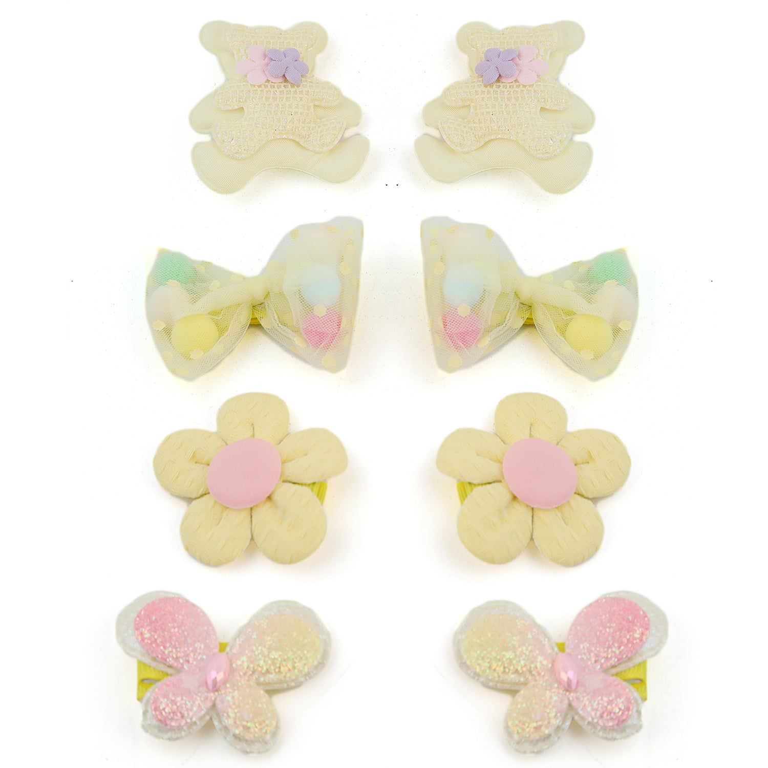 Girls Hair Pin Card Pack Of 6, Girls Hair Accessories, Chase Value, Chase Value