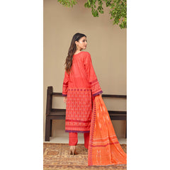 Amaya Lawn Printed Embroidered Unstiched 3Pcs Suit - 3, Women, 3Pcs Shalwar Suit, Zesh Textile, Chase Value