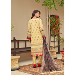 Amaya Lawn Printed Embroidered Unstiched 3Pcs Suit - 6, Women, 3Pcs Shalwar Suit, Zesh Textile, Chase Value