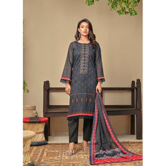 Amaya Lawn Printed Embroidered Unstiched 3Pcs Suit - 5, Women, 3Pcs Shalwar Suit, Zesh Textile, Chase Value