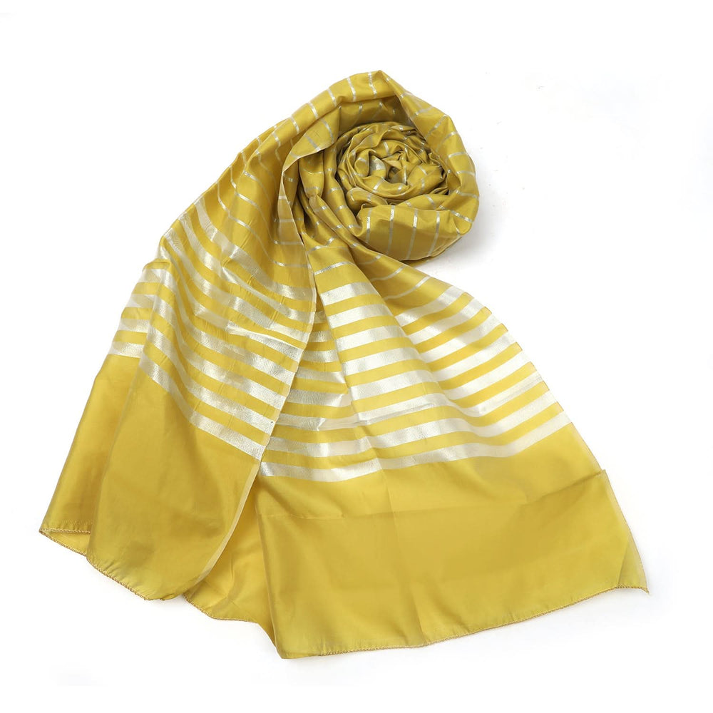 Women's Khadi Dupatta - Mehndi, Women Dupatta, Chase Value, Chase Value