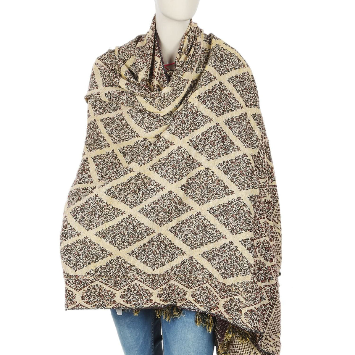 Women's Shawl - Maroon, Women Shawls & Scarves, Chase Value, Chase Value