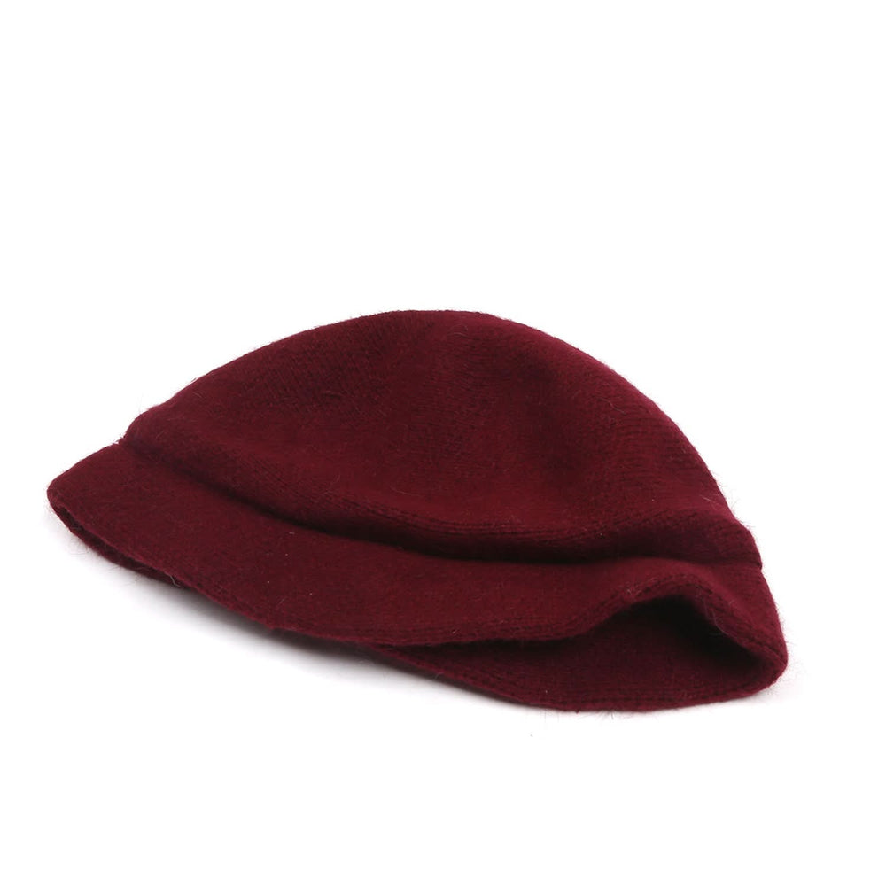 Women's Wool Winter Hat - Maroon, Women's Cap & Other Accessories, Chase Value, Chase Value