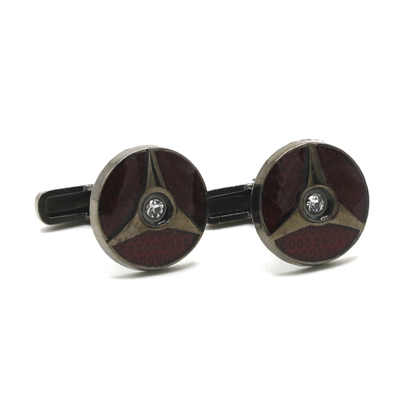 Cufflinks For Men - Maroon