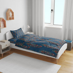 2Pcs Single Bedsheet  - Multi Color