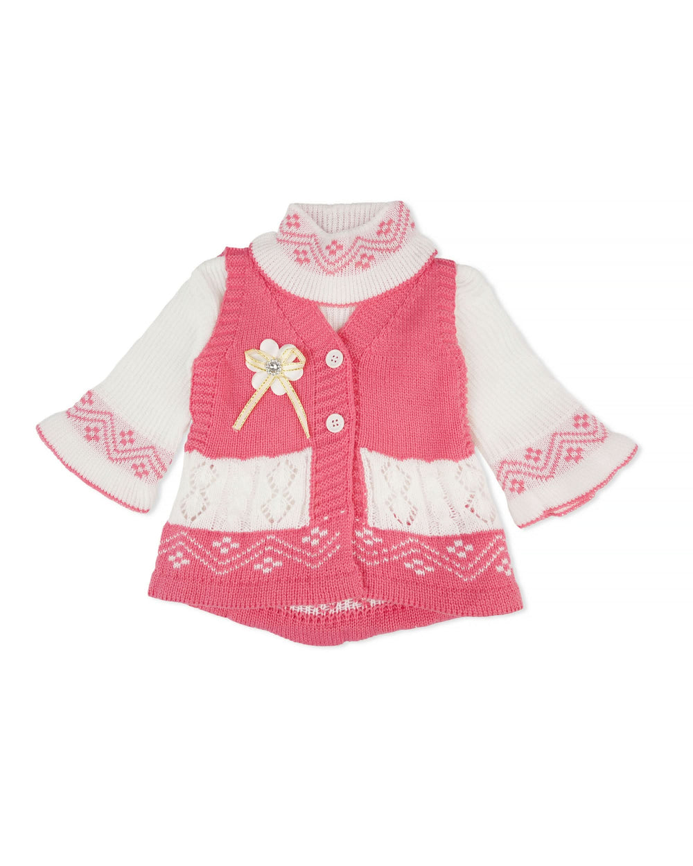 Newborn Girls Irani Suit – 4 Piece Set, Newborn Girls Sets & Suits, Chase Value, Chase Value
