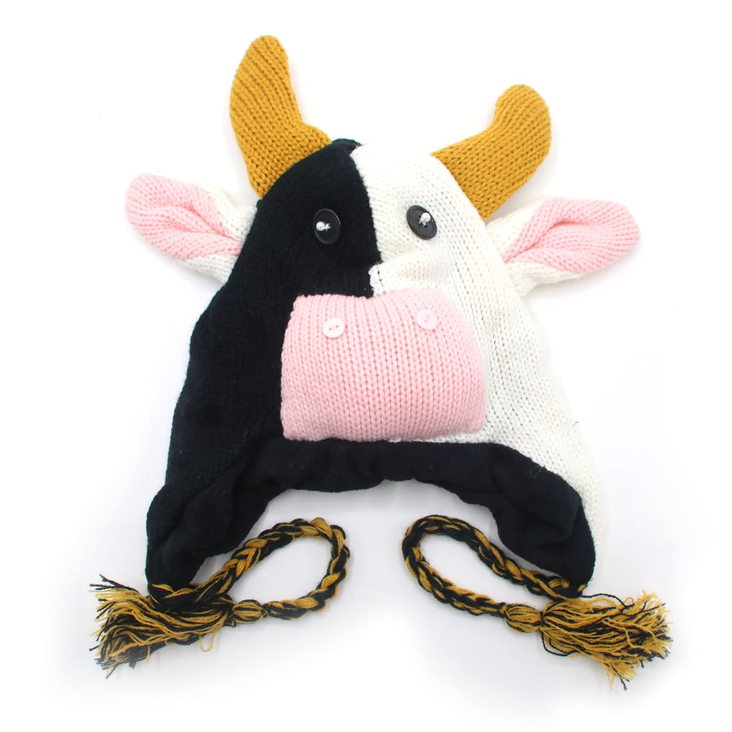 Kids Woolen Cap - Mustard, Boys Caps & Gloves, Chase Value, Chase Value